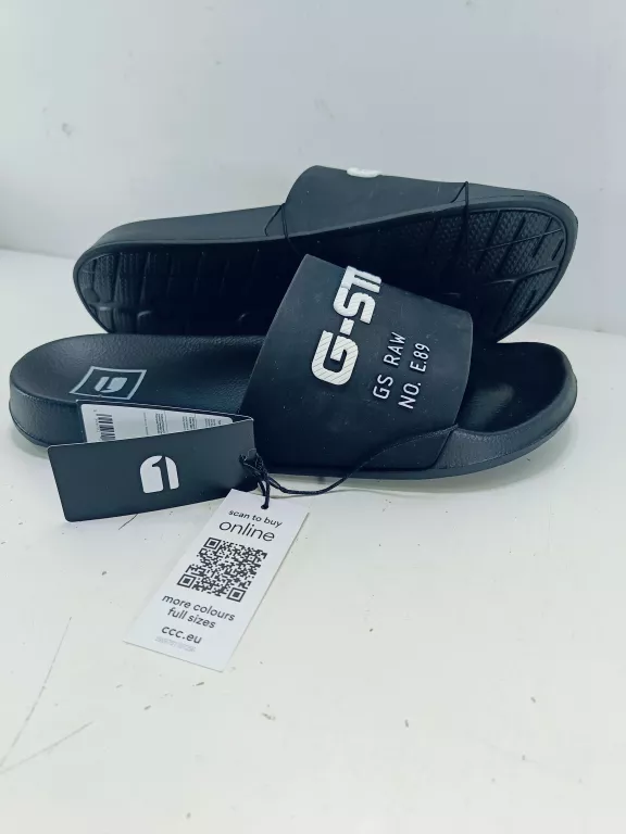 KLAPKI G-STAR CZARNE ROZMIAR 41
