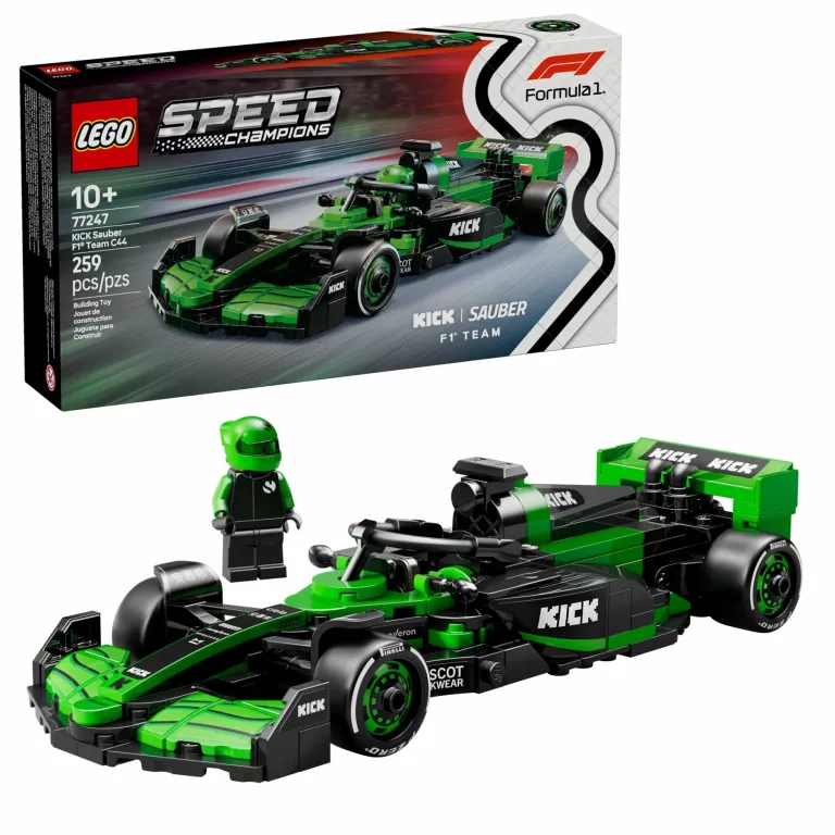 KLOCKI LEGO 77247 SPEED CHAMPIONS KICK SAUBER F1 TEAM C44
