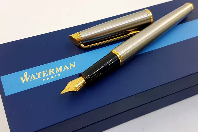 WATERMAN PIÓRO STALÓWKOWE HEMISPHERE STAL SATYNOWA GT