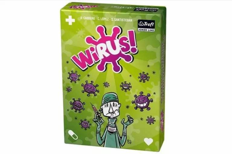 WIRUS RODZINNA FAMILIJNA IMPREZOWA GRA KARCIANA