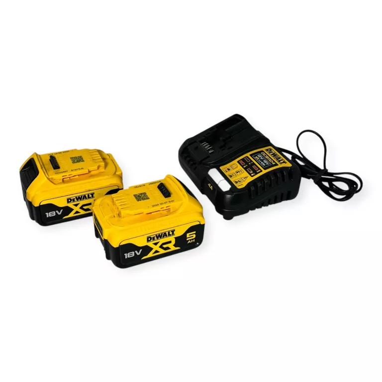 DEWALT ZESTAW NARZĘDZI WKRĘTARKA UDAROWA+SZLIFIERKA 18V 2X5AH WALIZKA