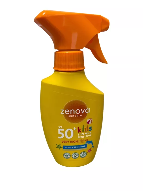 SPRAY DO OPALANIA DLA DZIECI ZENOVA SPF50+ 200 ML BALSAM W SPRAYU