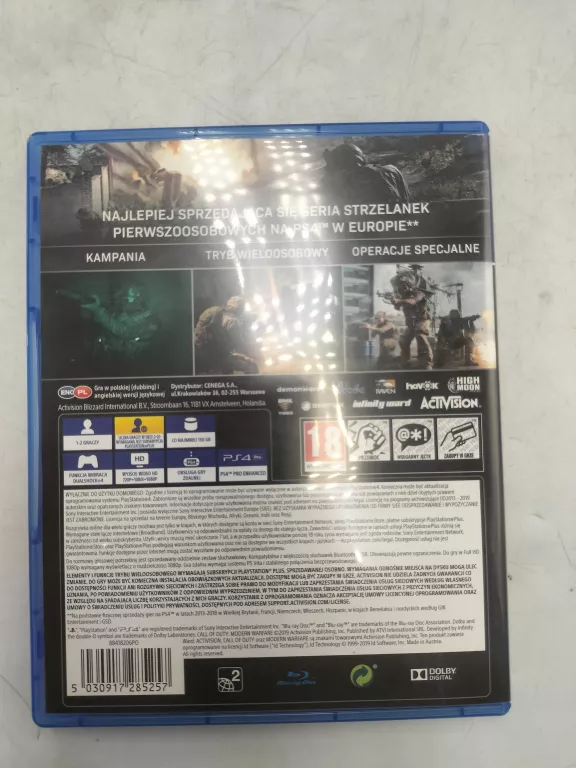 GRA CALL OF DUTY MODERN WARFARE