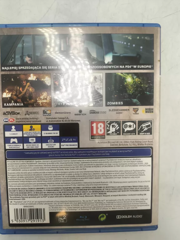 CALL OF DUTY BLACK OPS COLD WAR
