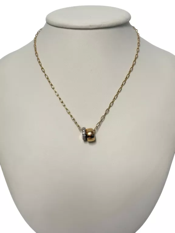 NASZYJNIK POMELLATO ICONICA DIAMENTY 44 CM