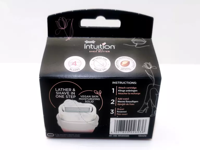WKŁADY DO MASZYNEK WILKINSON SWORD INTUITION WILKINSON Z MYDŁEM 3 SZT. RÓŻ