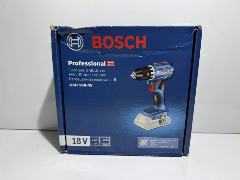 BOSCH PROFESSIONAL GSR 18V-45