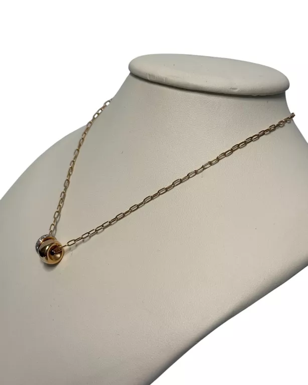 NASZYJNIK POMELLATO ICONICA DIAMENTY 44 CM