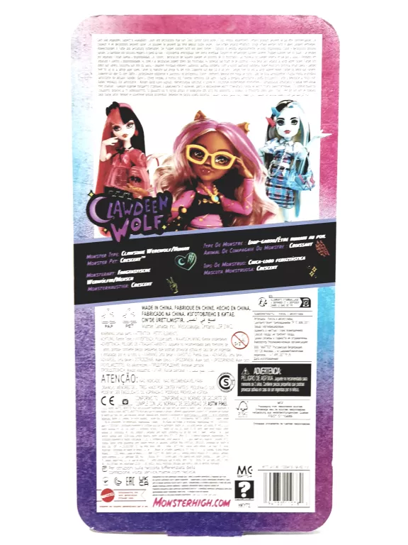 LALKA MONSTER HIGH CLAWDEEN WOLF HKY72
