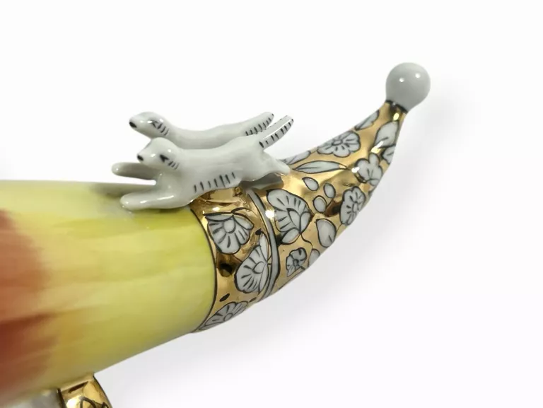 FIGURKA PORCELANOWA RÓG OBFITOŚCI ZSRR