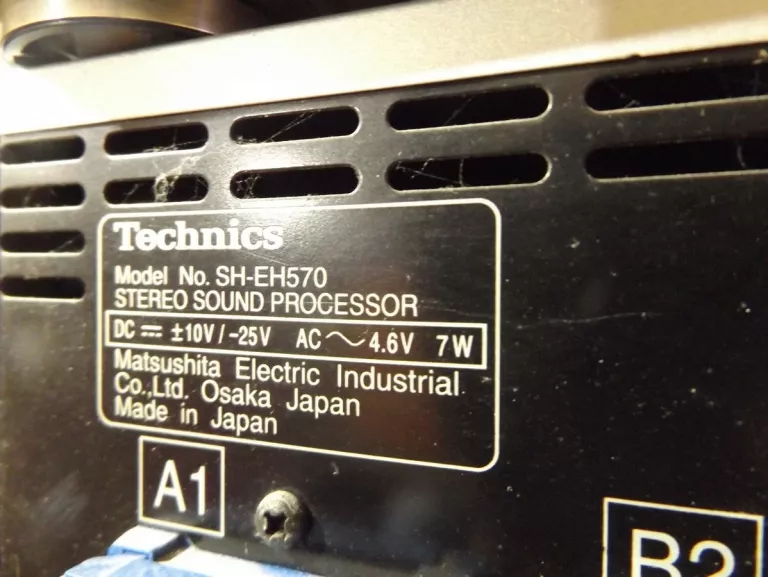 TECHNICS SL-EH570 CD RS-DV250 DE SH-EH570 SA-EH570