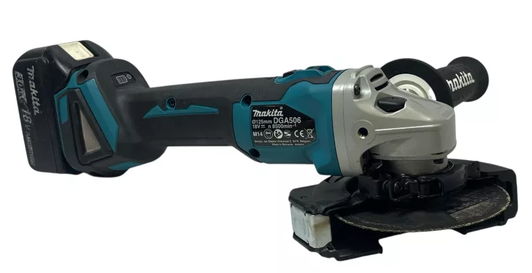 SZLIFIERKA MAKITA DGA506 + AKUMULATOR 3.0AH – ZESTAW GOTOWY DO PRACY