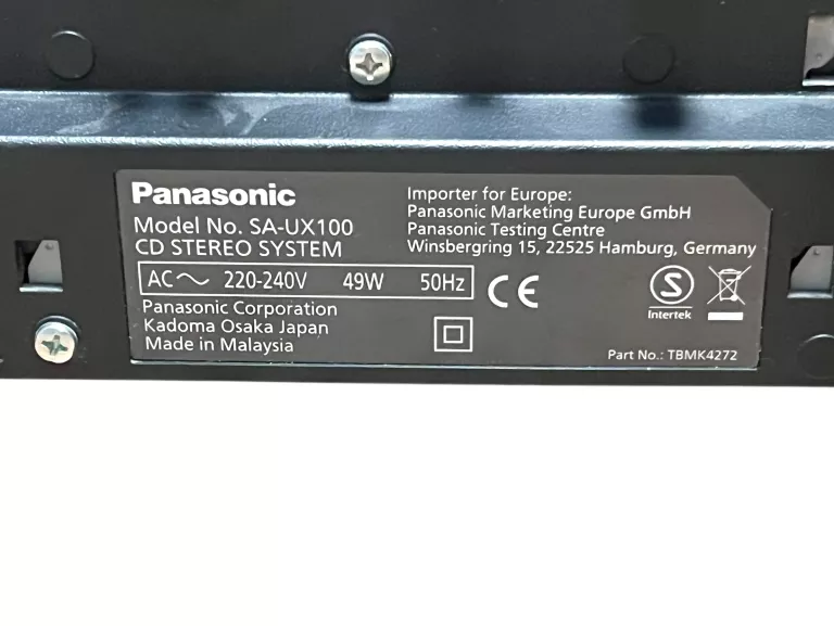 WIEŻA PANASONIC SA.UX100