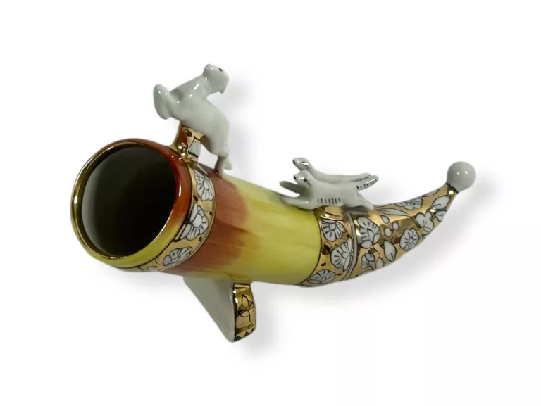 FIGURKA PORCELANOWA RÓG OBFITOŚCI ZSRR