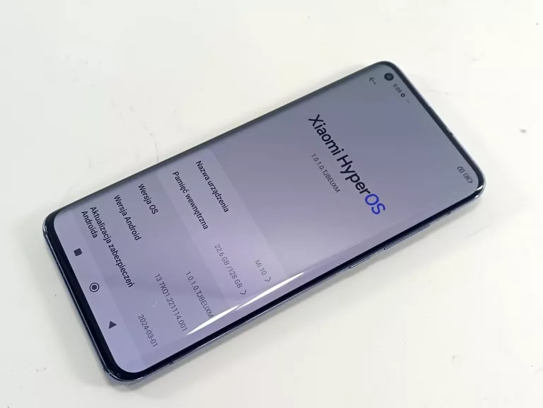 SMARTFON XIAOMI MI 10 8 GB / 128 GB 5G SZARY