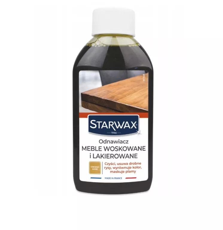 STARWAX ODNAWIACZ DO MEBLI DREWNO JASNE 250ML 43605