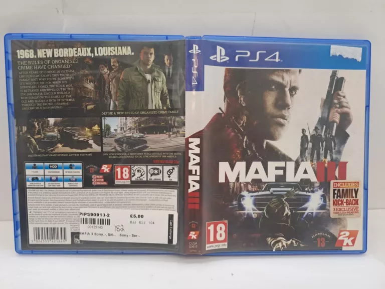 GRA NA PS4 MAFIA III