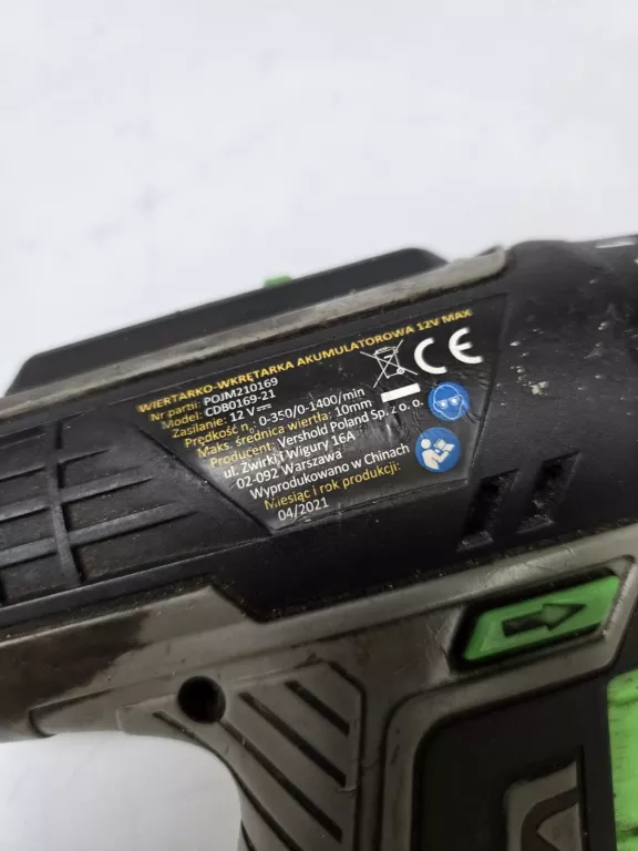 WKRĘTARKA AKUMULATOROWA NITEO TOOLS CDB0169-21