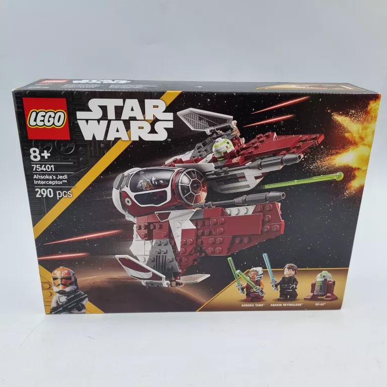 ORYGINALNE KLOCKI LEGO STAR WARS 75401 INTERCEPTOR JEDI AHSOKI
