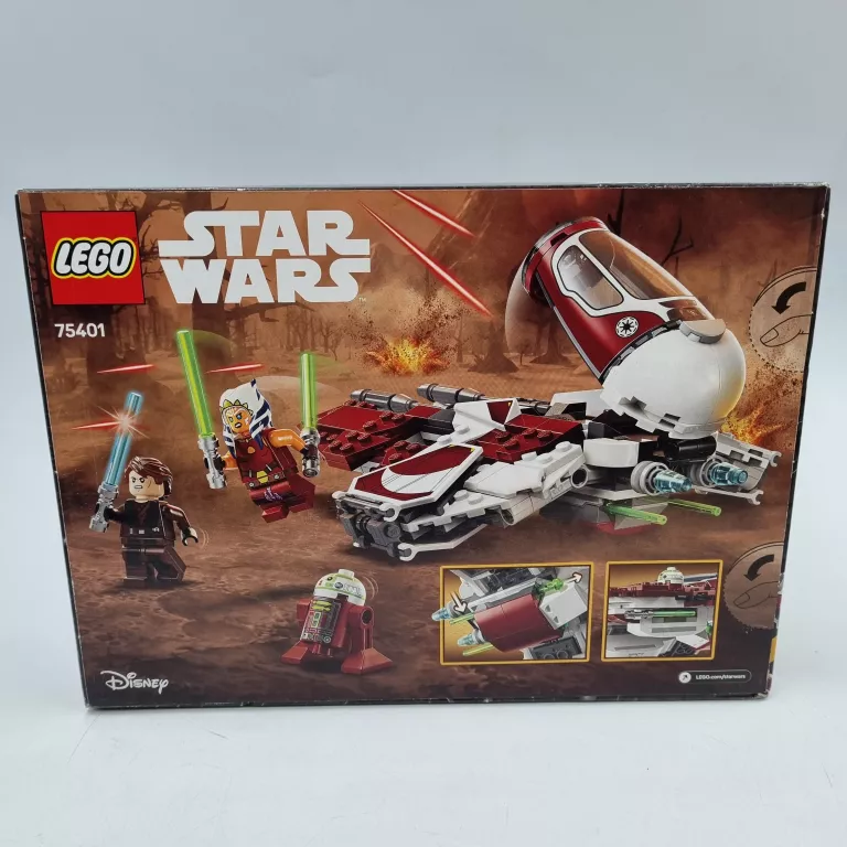 ORYGINALNE KLOCKI LEGO STAR WARS 75401 INTERCEPTOR JEDI AHSOKI