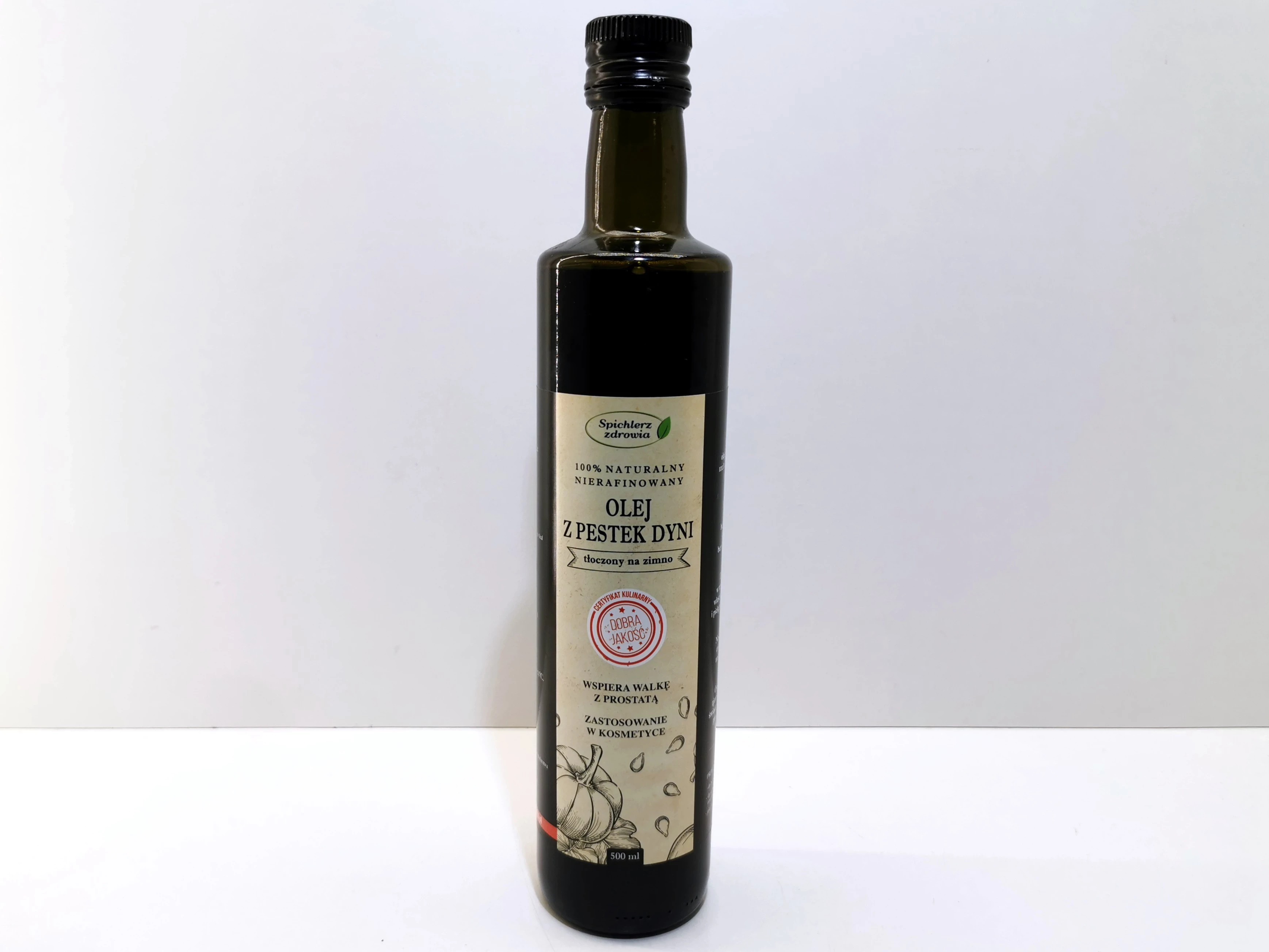 zdrowy-olej-z-pestek-dyni-500ml-swiezo-tloczony-spichlerz-zdrowia-jednosci-narodowej-1091b-sj-wroclaw