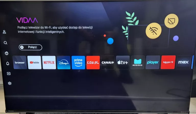 TELEWIZOR HISENSE 43A6N 43 CALE LED 4K UHD HDR10 | PUDEŁKO