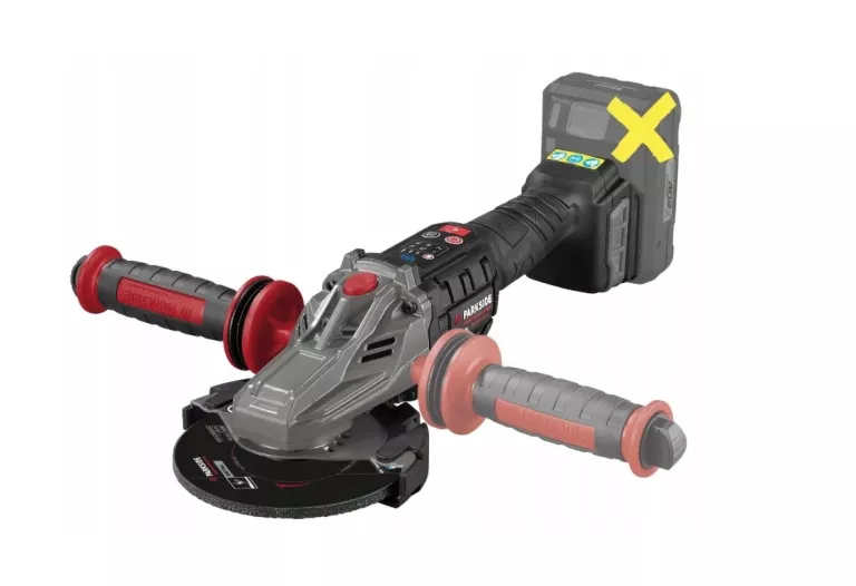 SZLIFIERKA KĄTOWA AKUMULATOROWA 125MM 20V PPWSFA 20-LI C4 PARKSIDE