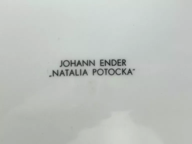 TALERZ DEKORACYJNY PORCELANOWY POTOCKA PRL