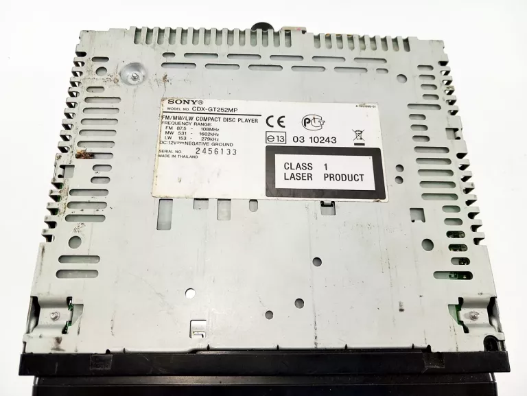 RADIO SAMOCHODOWE SONY CDX-GT252MP AUX