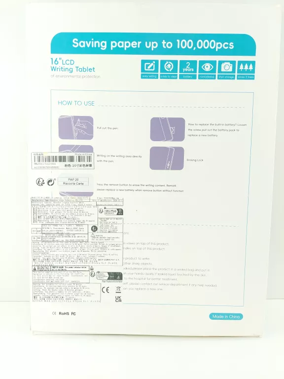 TABLET GRAFICZNY DLA DZIECI ZNIKOPIS