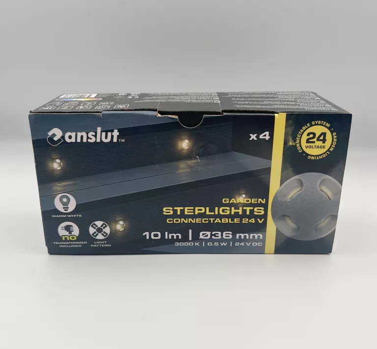 LAMPA ANSLUT OGRODOWA GARDEN STEPLIGHTS 10LM 0,5W