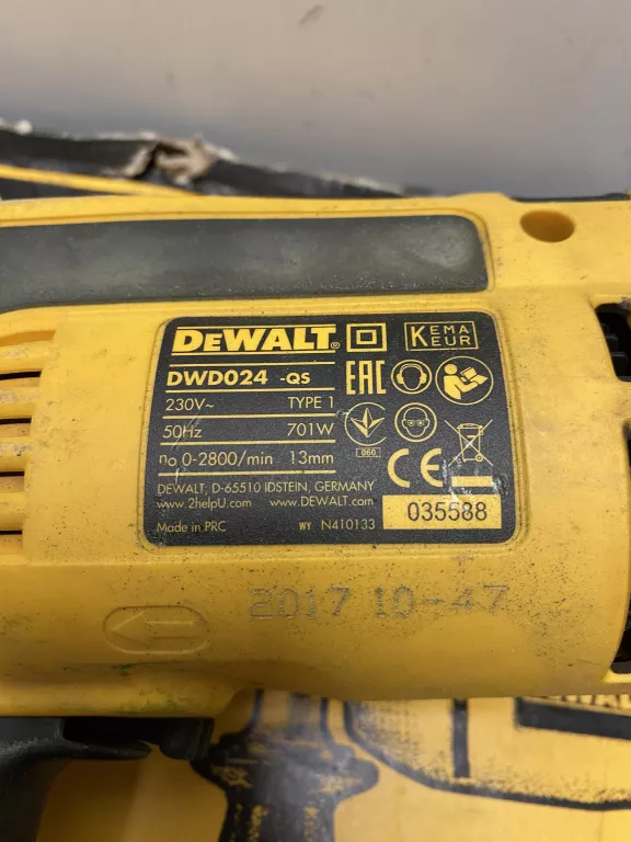 WIERTARKA DEWALT DWD024