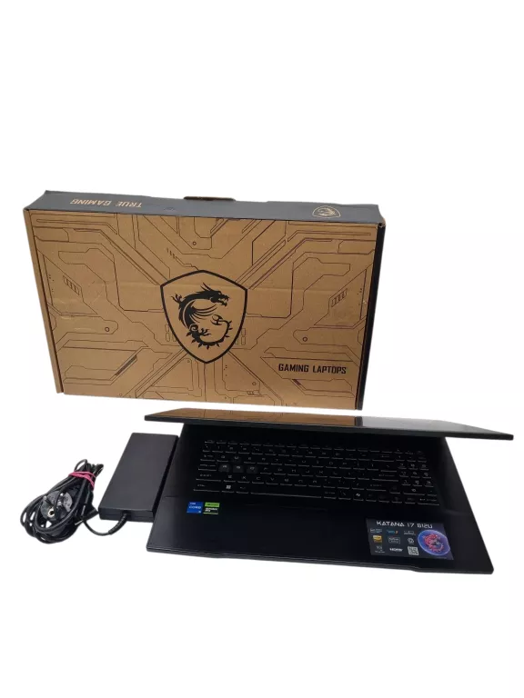 LAPTOP MSI KATANA 17 / I5-12450H / RTX 3050 / 16GB / 512GB - OKAZJA!