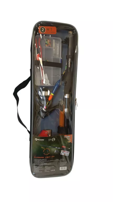 ZESTAW DO POŁOWYU RYB PALADIN 210CM/5, 10-40G