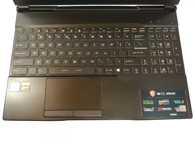 LAPTOP MSI GL65 LEOPARD 16GB RAM 1TB SSD WINDOWS 11 HOME NVIDIA GEFORCE GT