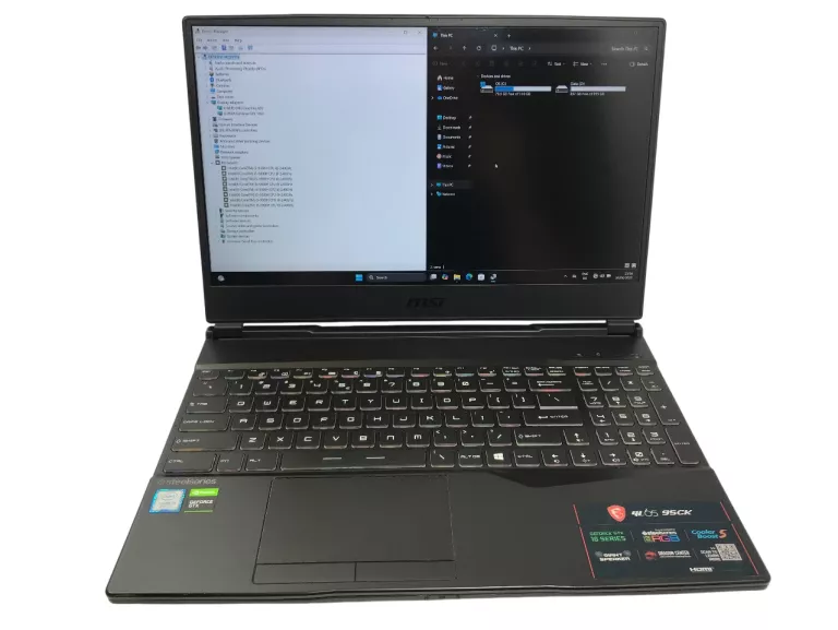LAPTOP MSI GL65 LEOPARD 16GB RAM 1TB SSD WINDOWS 11 HOME NVIDIA GEFORCE GT