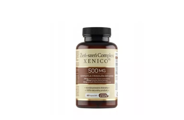XENICO PHARMA ŻEŃ-SZEŃ COMPLEX, NA ZMĘCZENIE I ZNUŻENIE 60 KAPSUŁEK 01/202