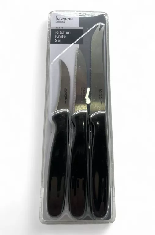 NOŻE LIVARNO HOME BASIC KITCHEN KNIFE SET