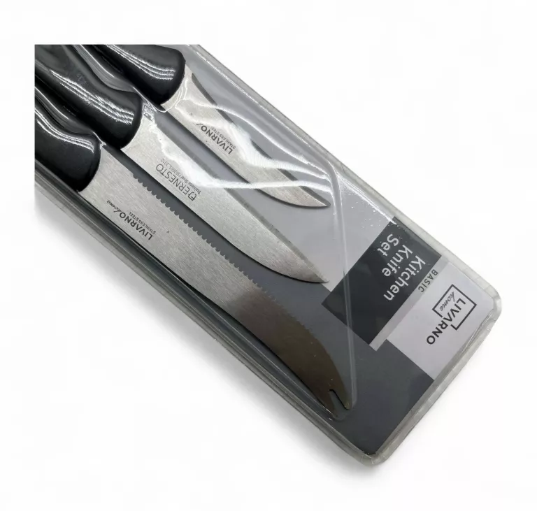 NOŻE LIVARNO HOME BASIC KITCHEN KNIFE SET