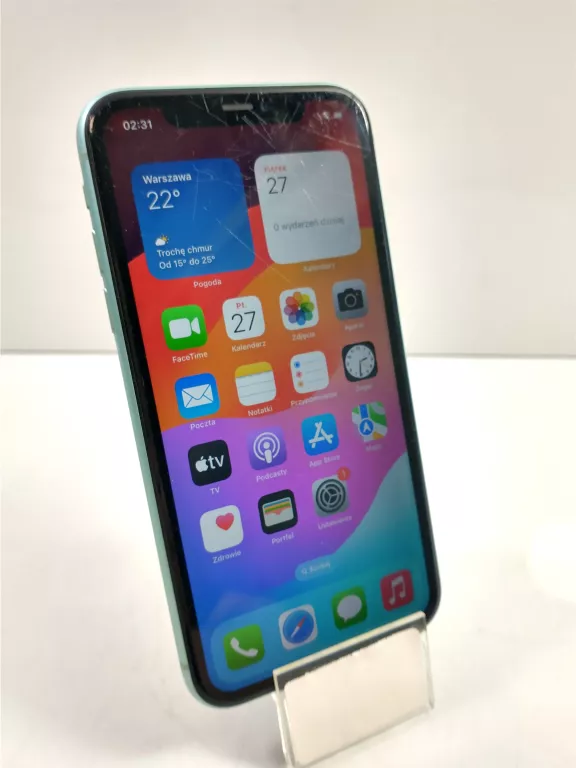 TELEFON SMARTFON APPLE IPHONE 11 4 GB / 64 GB 4G BAT SERWIS 71%
