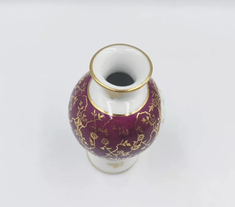 OZDOBNY WAZONIK PORCELANA FRANCUSKA