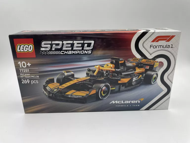 KLOCKI LEGO 77251 SPEED CHAMPIONS BOLID F1 MCLAREN TEAM MCL38