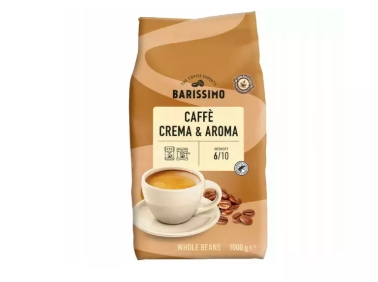 KAWA ZIARNISTA MIESZANA KAWA BARISSIMO CAFFE CREMA AROMA 1KG 1000 G