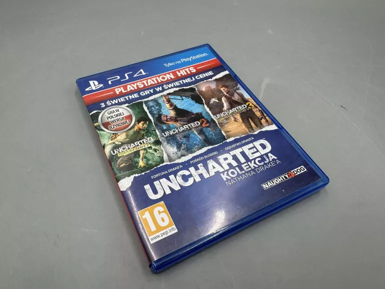 UNCHARTED KOLEKCJA NATHANA DRAKE'A I PS4 I PL DUBBING I