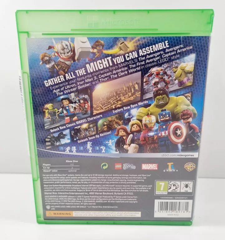 LEGO MARVEL AVENGERS XBOX ONE