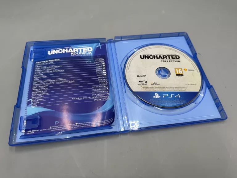 UNCHARTED KOLEKCJA NATHANA DRAKE'A I PS4 I PL DUBBING I