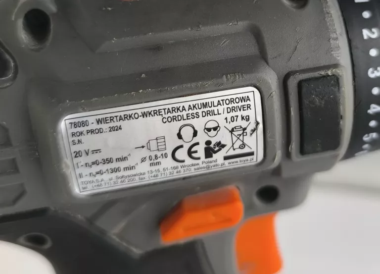WKRĘTARKA STHOR 78080 + AKU