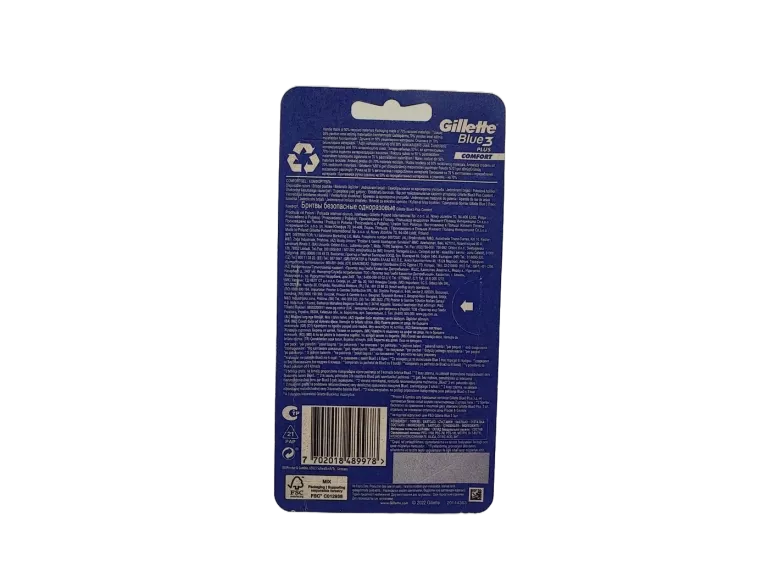 MASZYNKI GILLETTE BLUE 3 PLUS 6+2