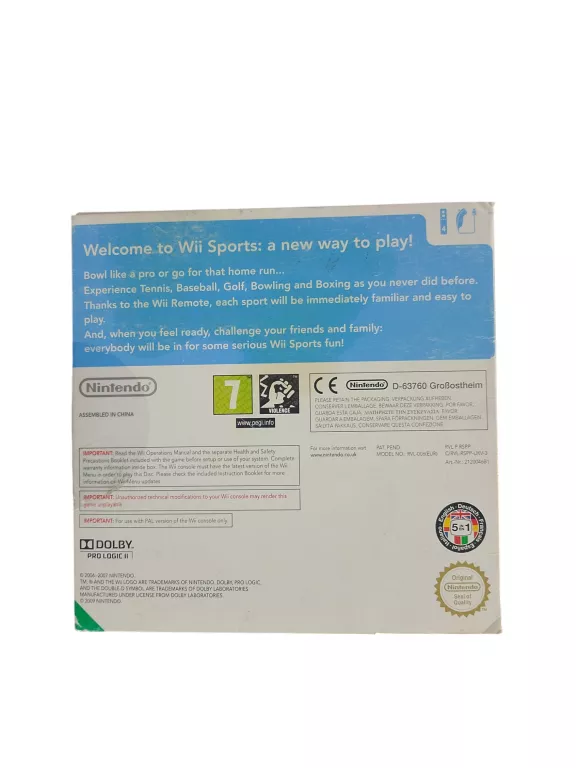GRA WII SPORTS