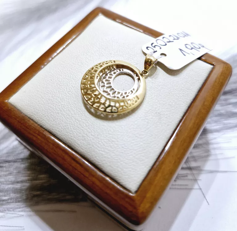 ZŁOTA ZAWIESZKA KÓŁKO PR. 585